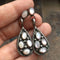 Stone Drop Tribal Vintage Earrings