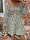 Turquoise Redemption Mini Dress