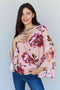 Floral Bell Crepe Top