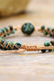 Handmade Beaded Copper Bracelet