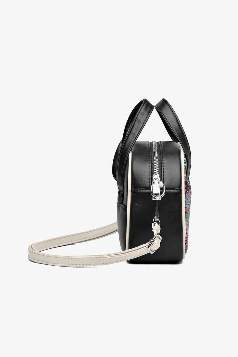 Animal Print Leather Crossbody Bag Elise Stories