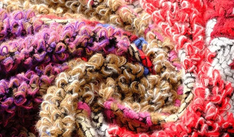 Ethnic Soft Knit Poncho