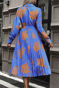 Color-Me-Blue Midi Dress