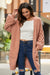 Open Front Oversized Cardigan