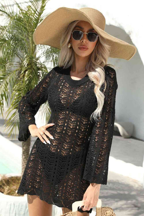 Seashell Serenade Cover Up Dress