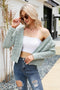 Cropped Boho Cardigan Sweater