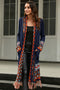 Bohemian Open Front Duster Cardigan