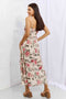 Hold Me Tight Pink Floral Maxi Dress