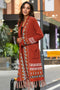 Bohemian Open Front Duster Cardigan