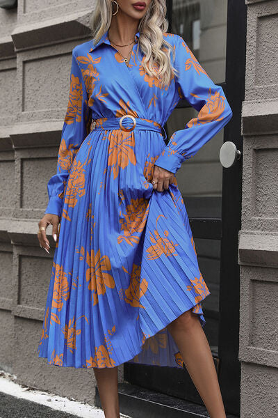 Color-Me-Blue Midi Dress