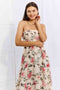 Hold Me Tight Pink Floral Maxi Dress
