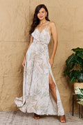 Cinched Elegance Maxi Dress