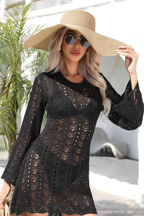 Seashell Serenade Cover Up Dress