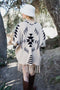 Leto Geometric Boho Print Cardigan