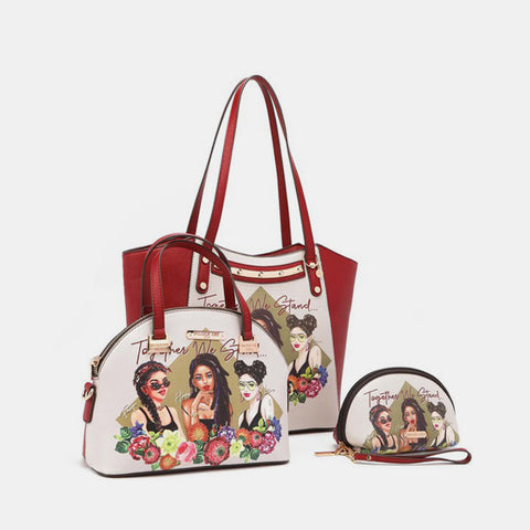 Together We Stand Handbag Set - Nicole Lee USA